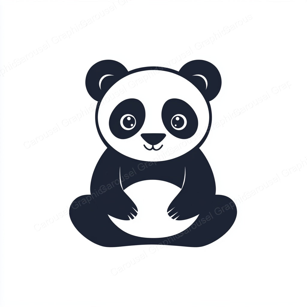 Panda Vector Graphic preview