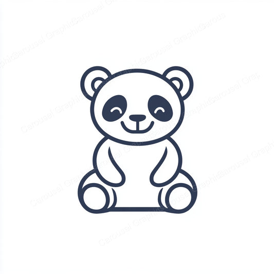 Panda Vector Graphic preview