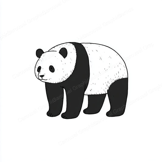 Panda Vector Graphic preview
