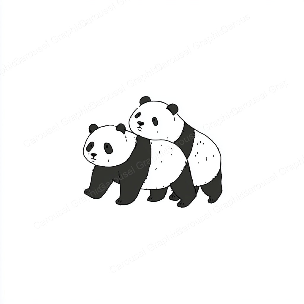 Panda Vector Graphic preview