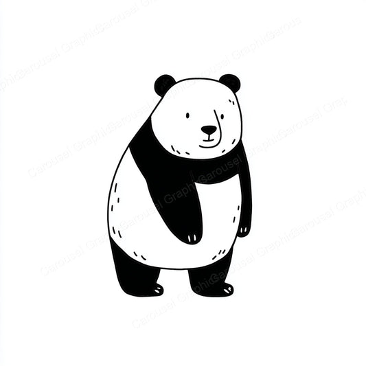 Panda Vector Graphic preview