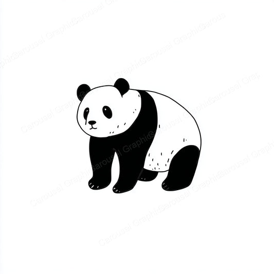Panda Vector Graphic preview