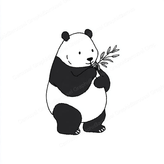 Panda Vector Graphic preview