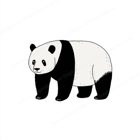 Panda Vector Graphic preview