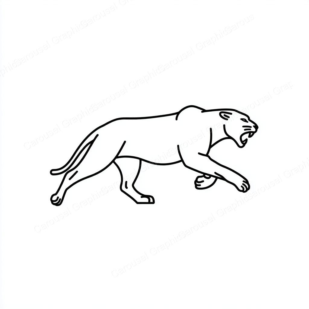 Panther Vector Graphic preview