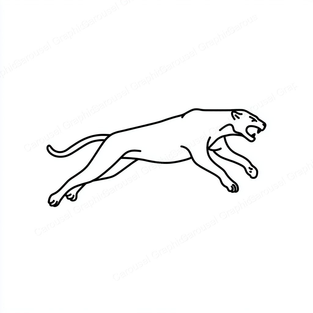 Panther Vector Graphic preview