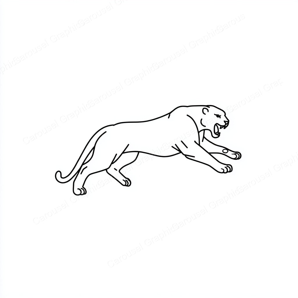 Panther Vector Graphic preview