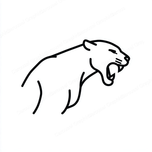 Panther Vector Graphic preview