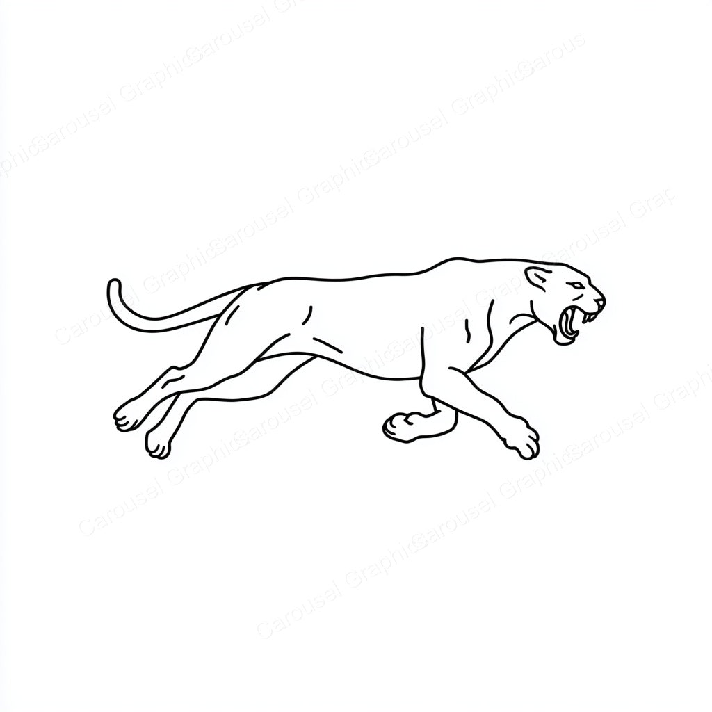 Panther Vector Graphic preview