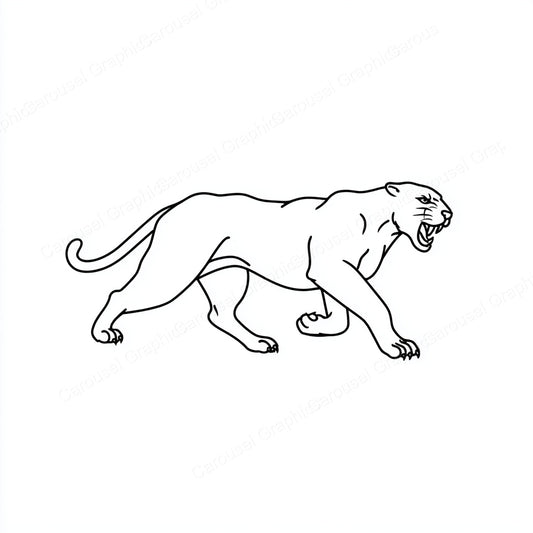 Panther Vector Graphic preview