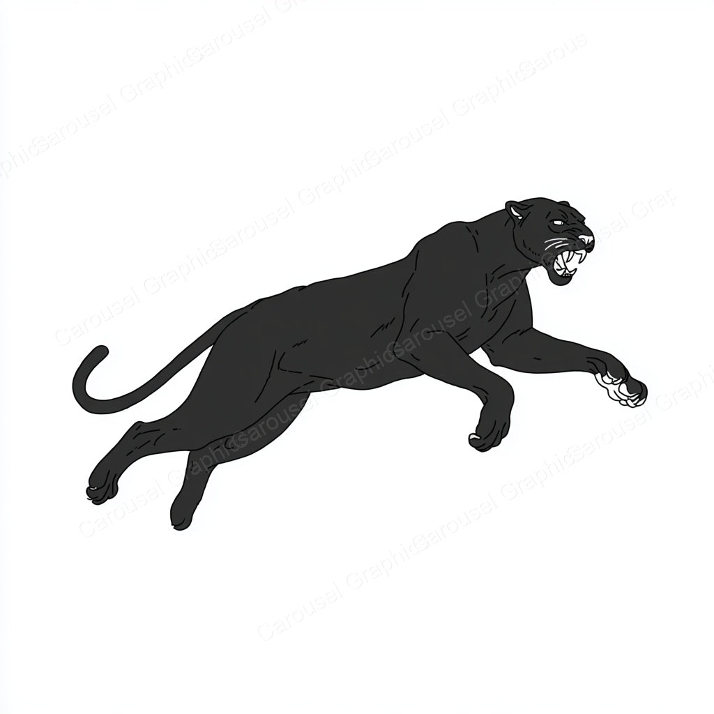 Panther Vector Graphic preview