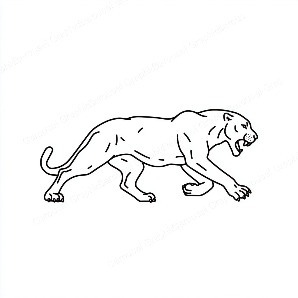 Panther Vector Graphic preview