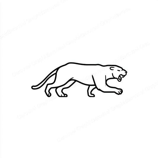 Panther Vector Graphic preview