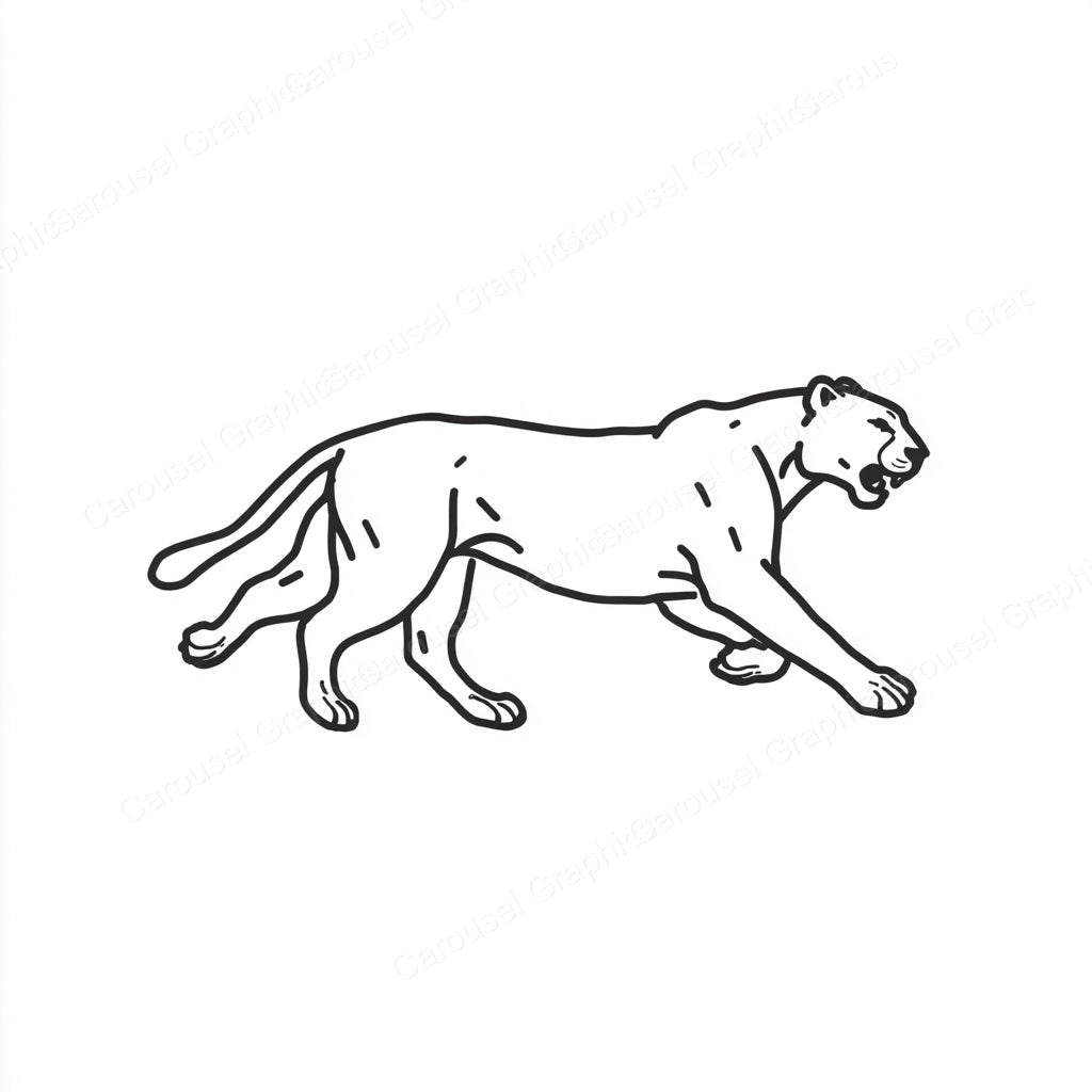 Panther Vector Graphic preview