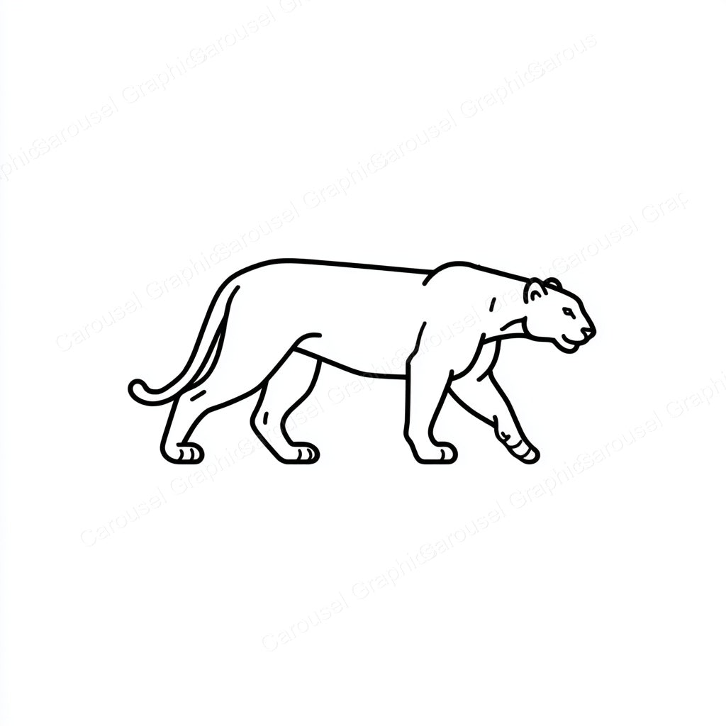 Panther Vector Graphic preview
