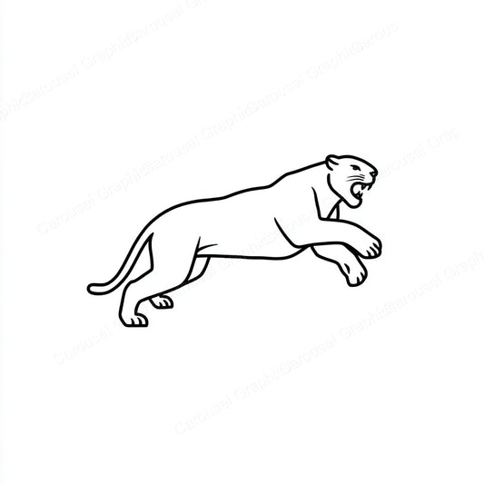 Panther Vector Graphic preview