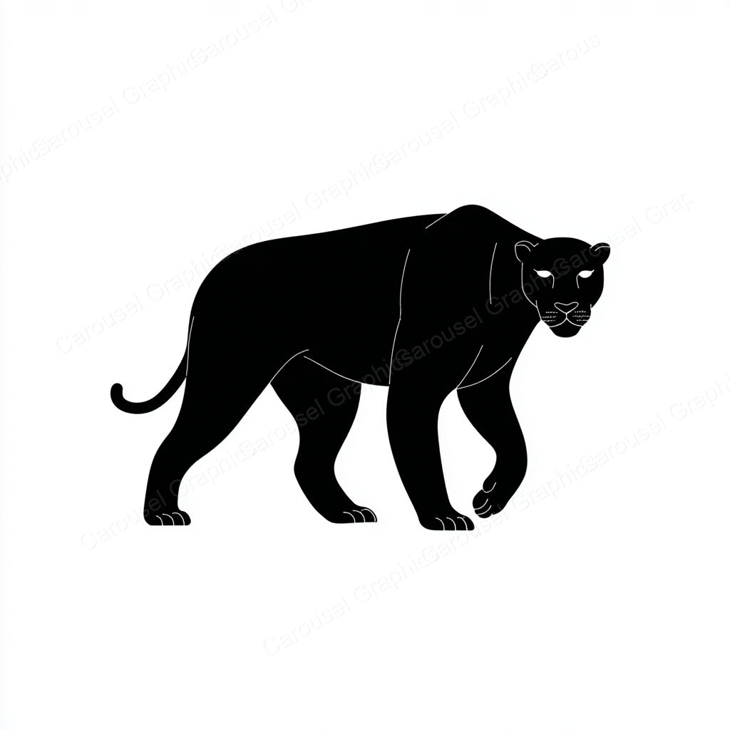 Panther Vector Graphic preview