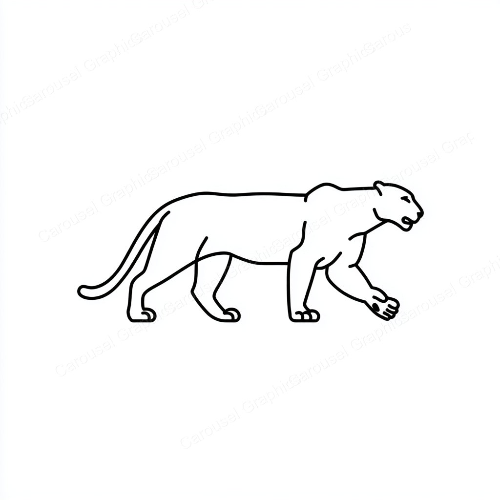 Panther Vector Graphic preview