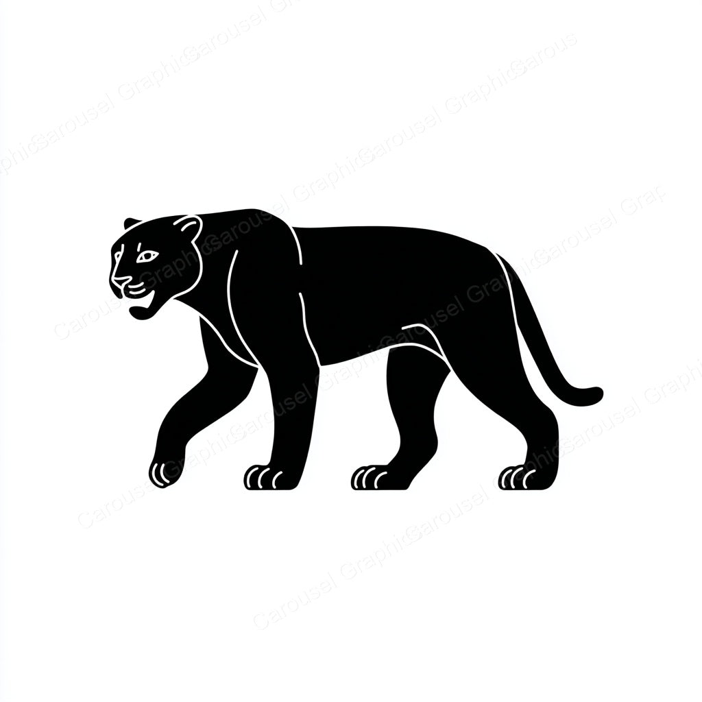 Panther Vector Graphic preview