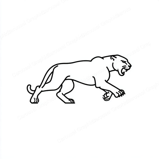 Panther Vector Graphic preview