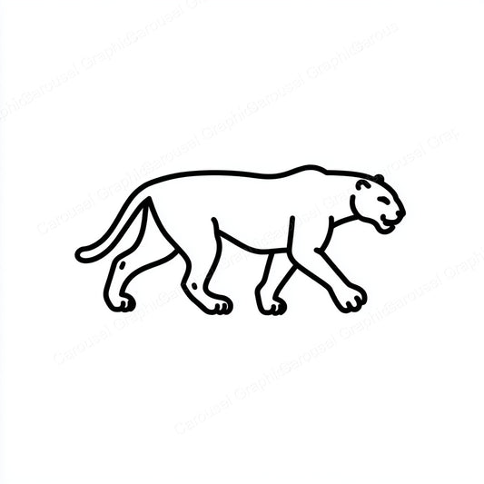 Panther Vector Graphic preview