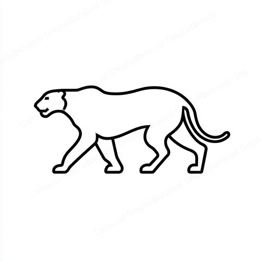 Panther Vector Graphic preview