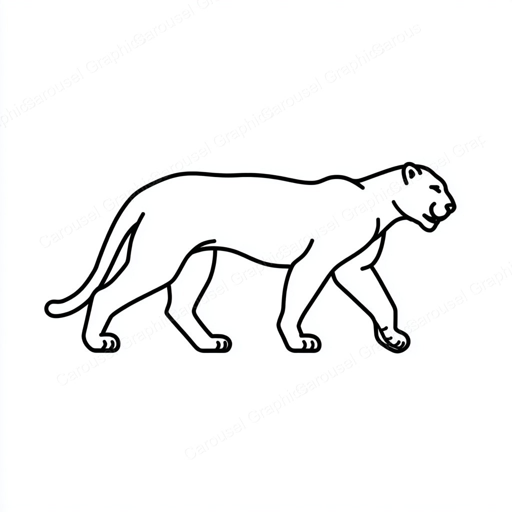 Panther Vector Graphic preview