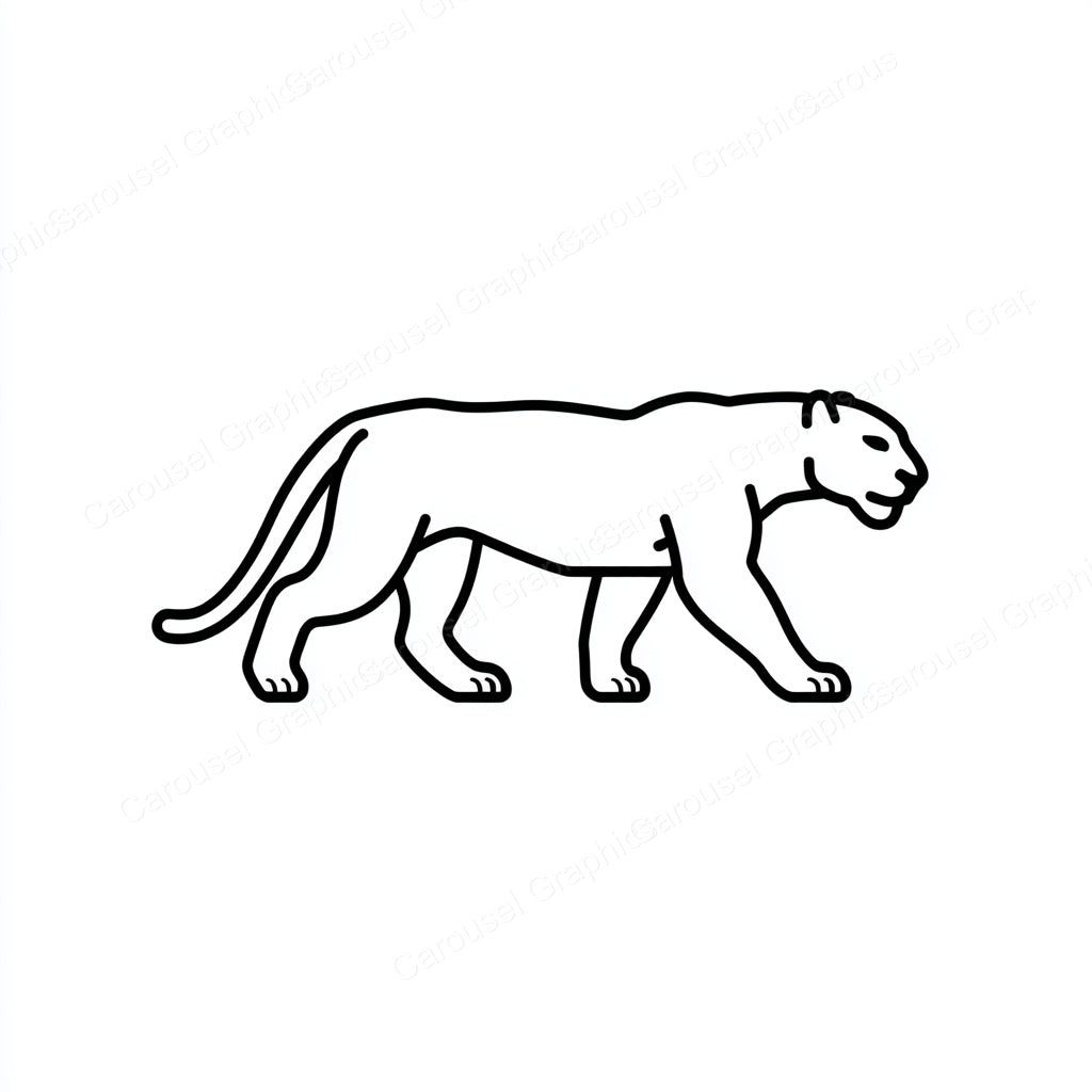 Panther Vector Graphic preview