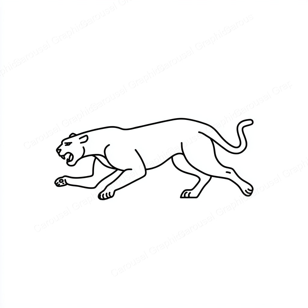 Panther Vector Graphic preview