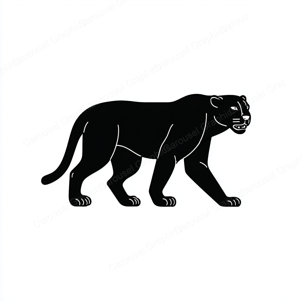Panther Vector Graphic preview