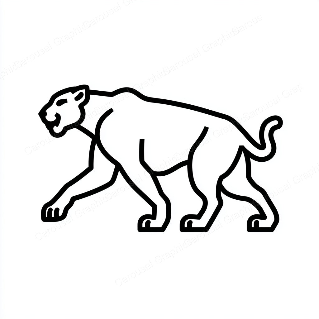 Panther Vector Graphic preview