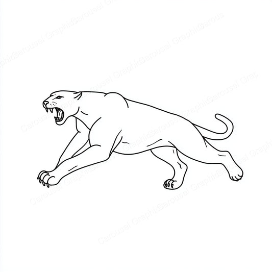Panther Vector Graphic preview