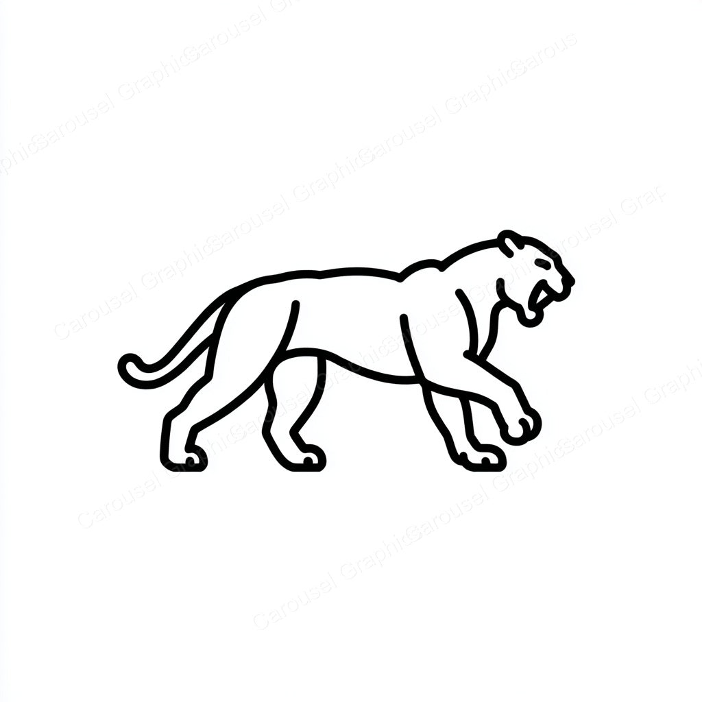 Panther Vector Graphic preview