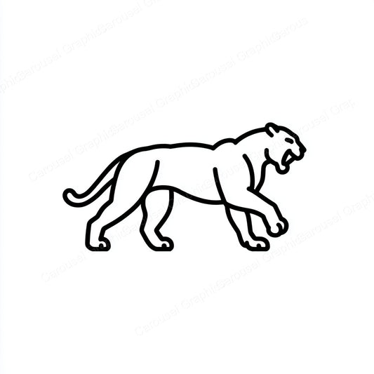 Panther Vector Graphic preview