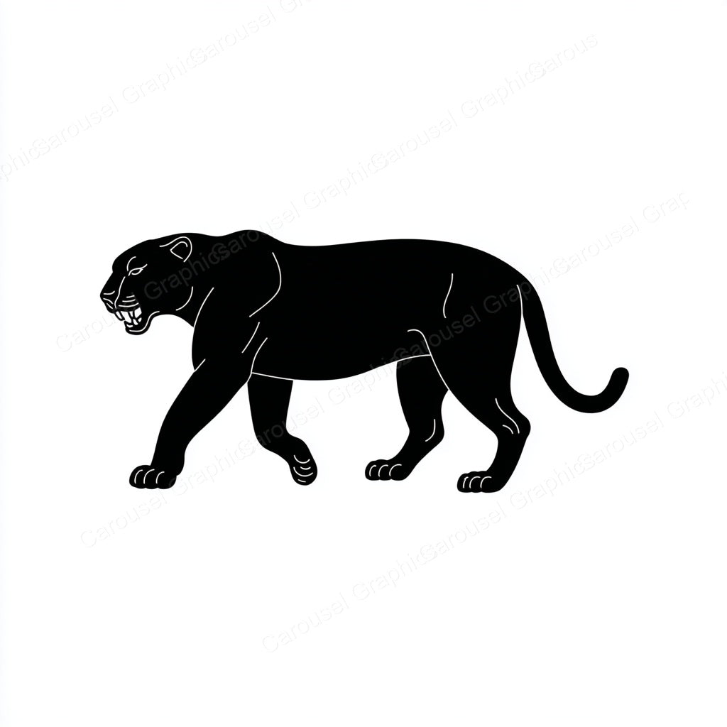 Panther Vector Graphic preview