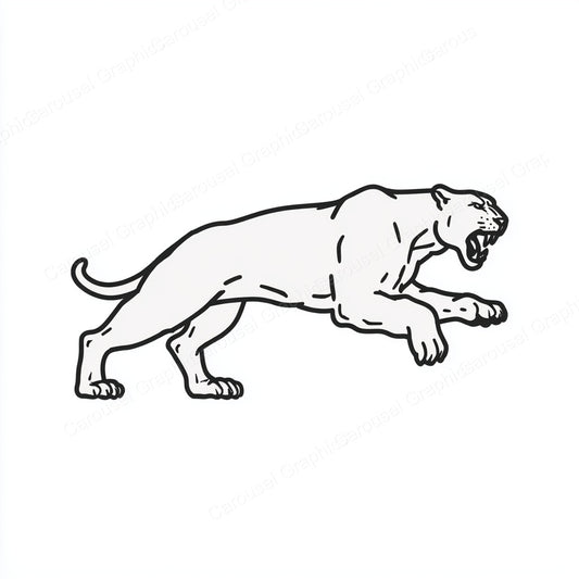 Panther Vector Graphic preview