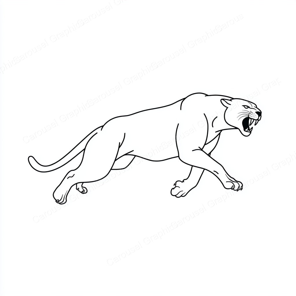 Panther Vector Graphic preview