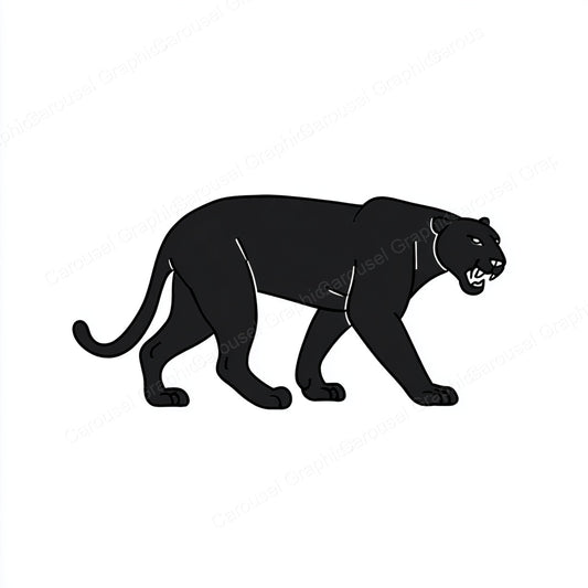 Panther Vector Graphic preview