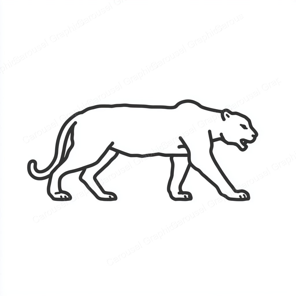 Panther Vector Graphic preview