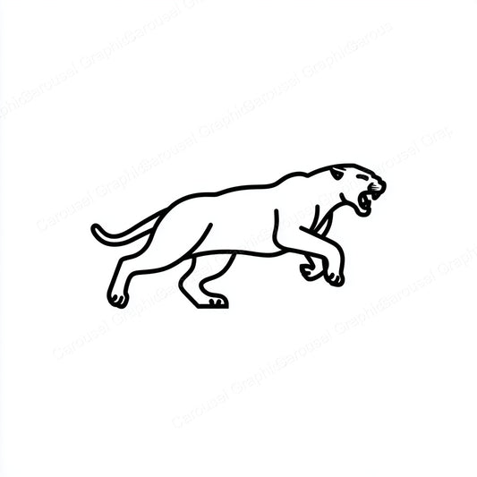 Panther Vector Graphic preview