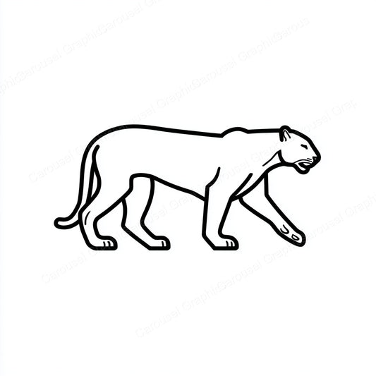 Panther Vector Graphic preview