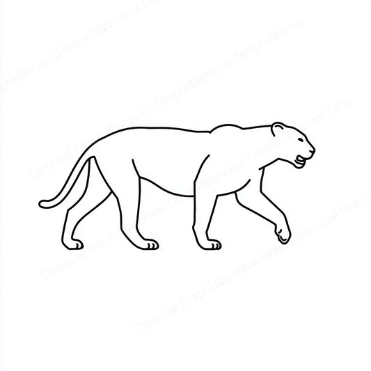 Panther Vector Graphic preview