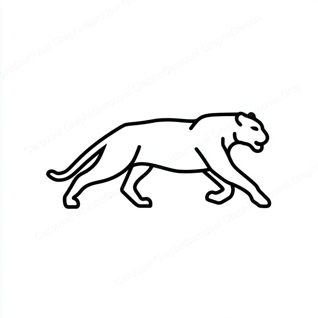 Panther Vector Graphic preview