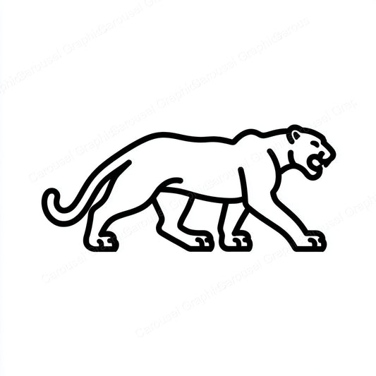 Panther Vector Graphic preview