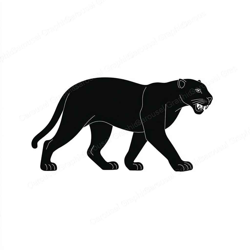 Panther Vector Graphic preview
