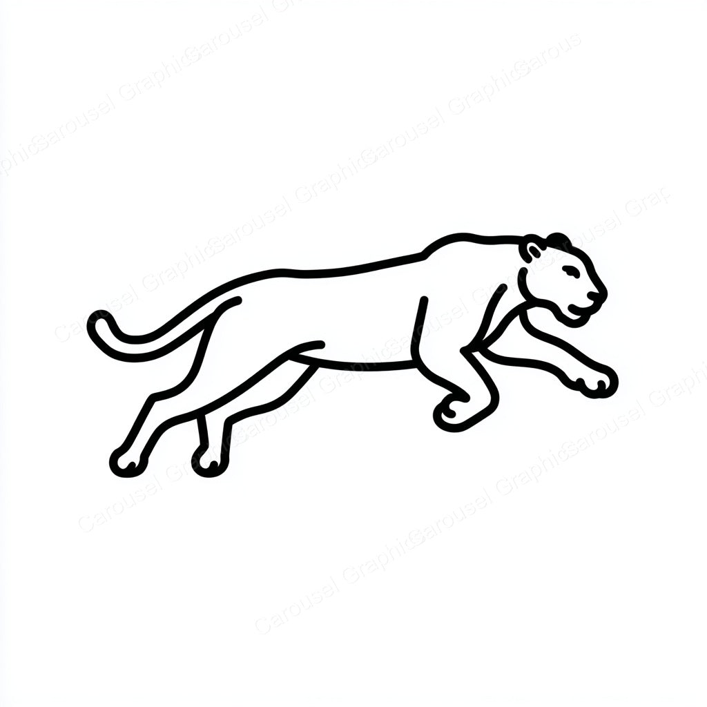 Panther Vector Graphic preview