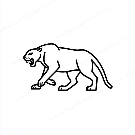 Panther Vector Graphic preview