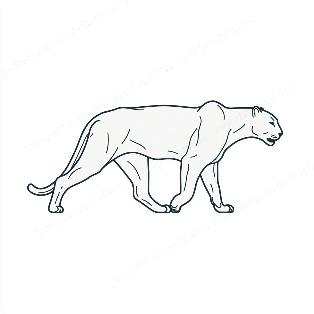 Panther Vector Graphic preview