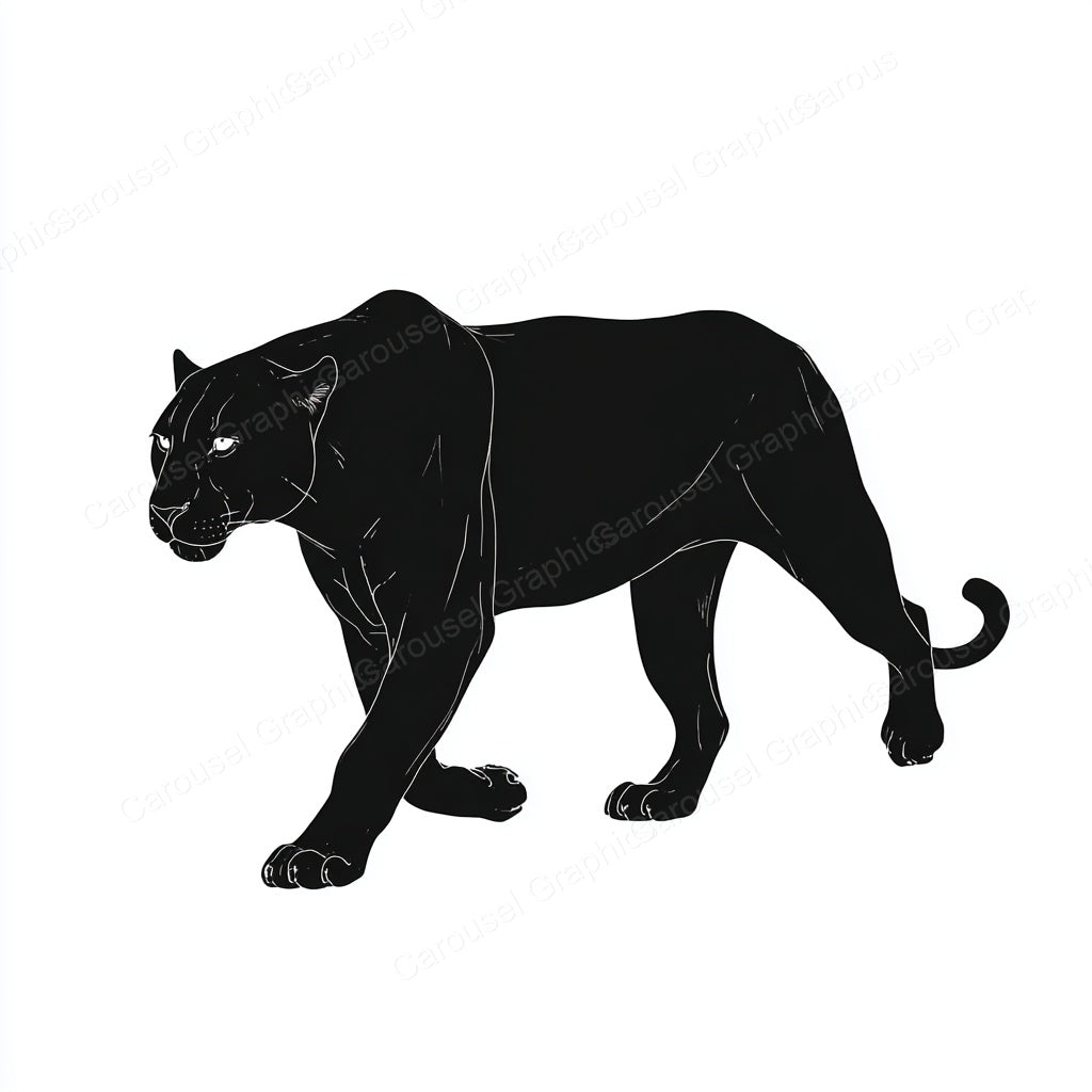 Panther Vector Graphic preview
