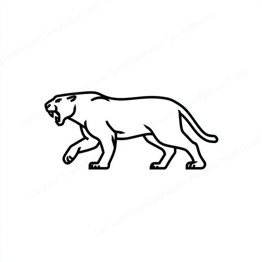 Panther Vector Graphic preview